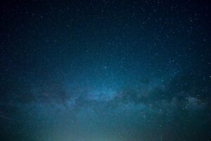 Starry night sky
